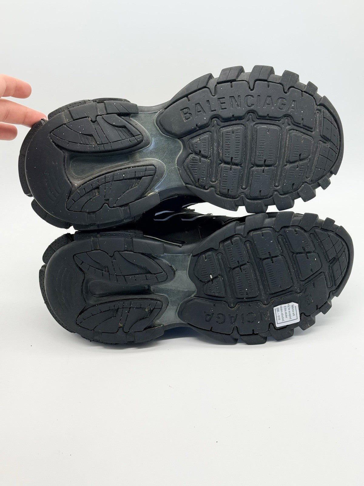 Size 10 - Balenciaga Track Sneaker Black White