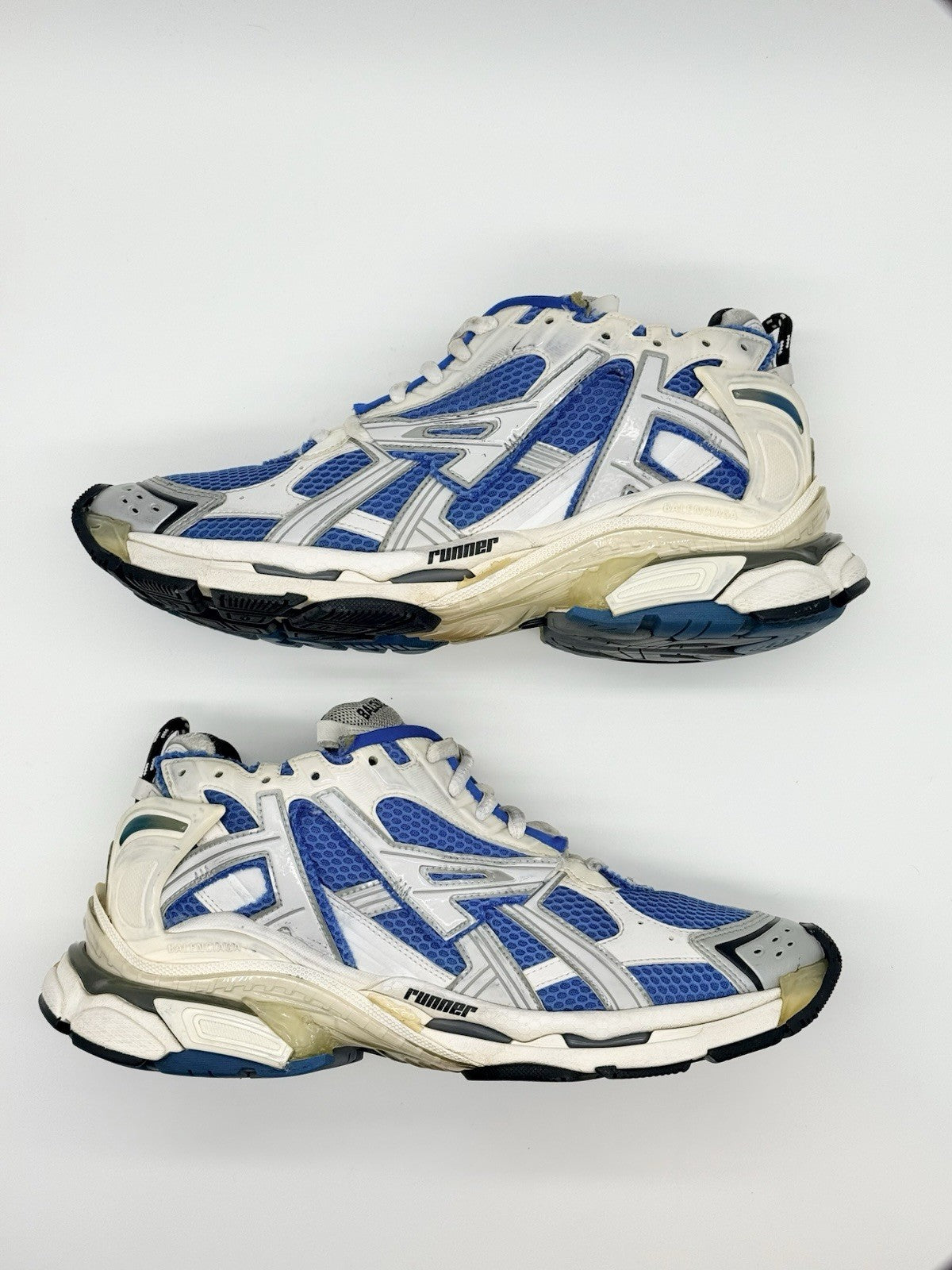 Size 10 - Balenciaga Race Runner Blue