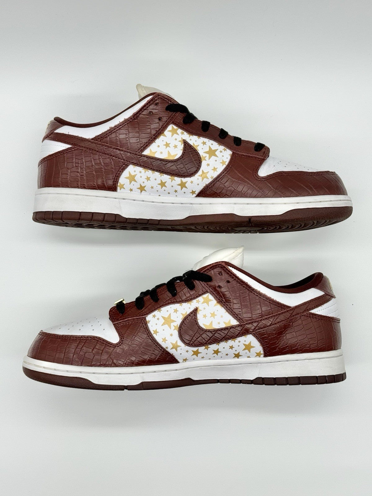 Size 11 - Supreme x Nike Dunk OG SB QS Low Barkroot Brown