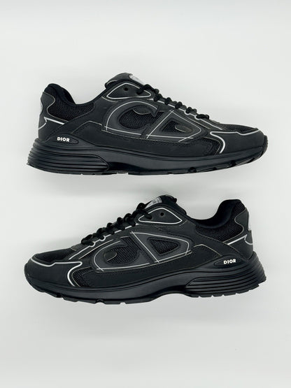 WORN TWICE Size 11 - Dior B30 Reflective CD30 - Black