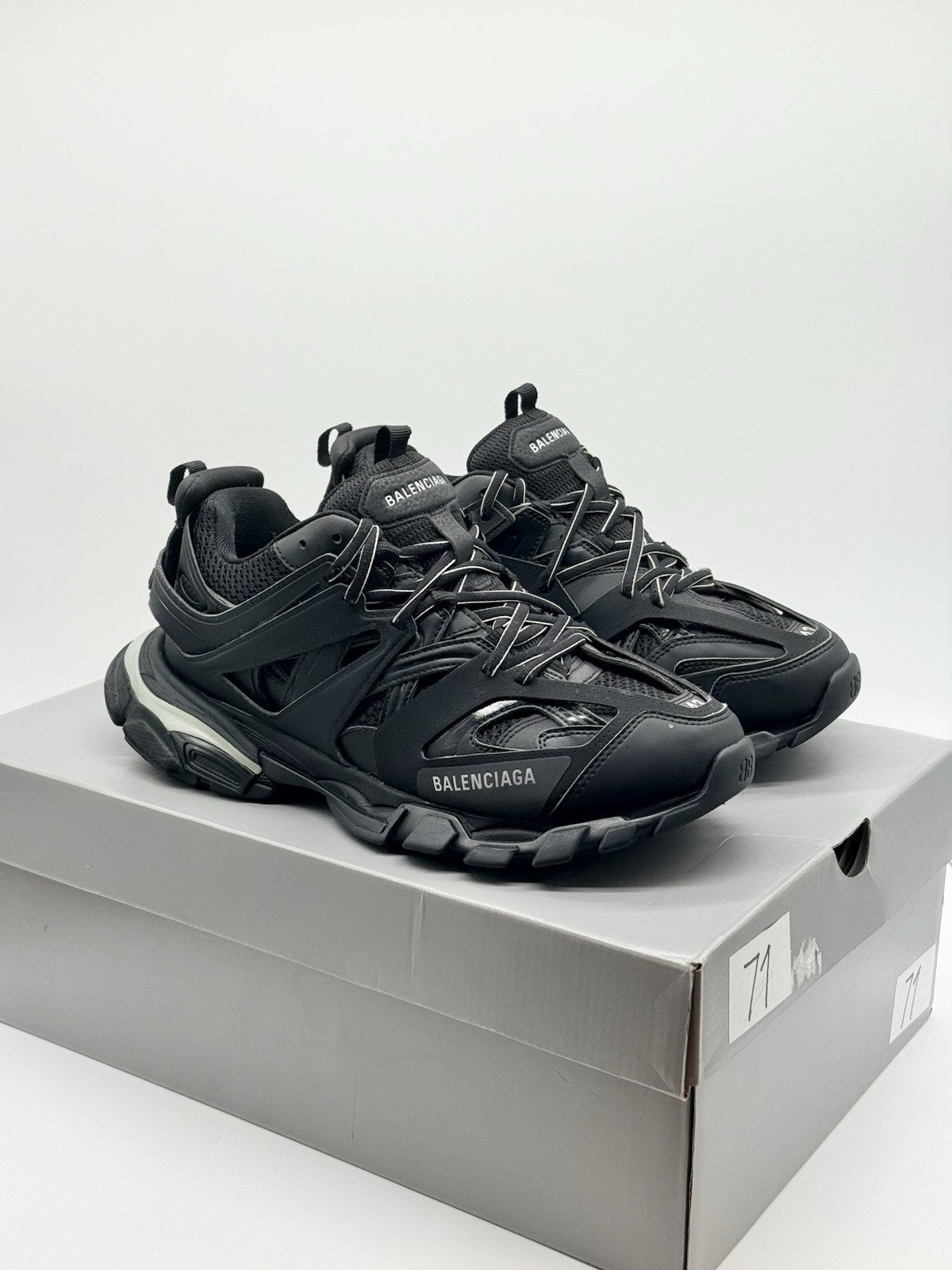 Size 10 - Balenciaga Track LED Sneaker Black