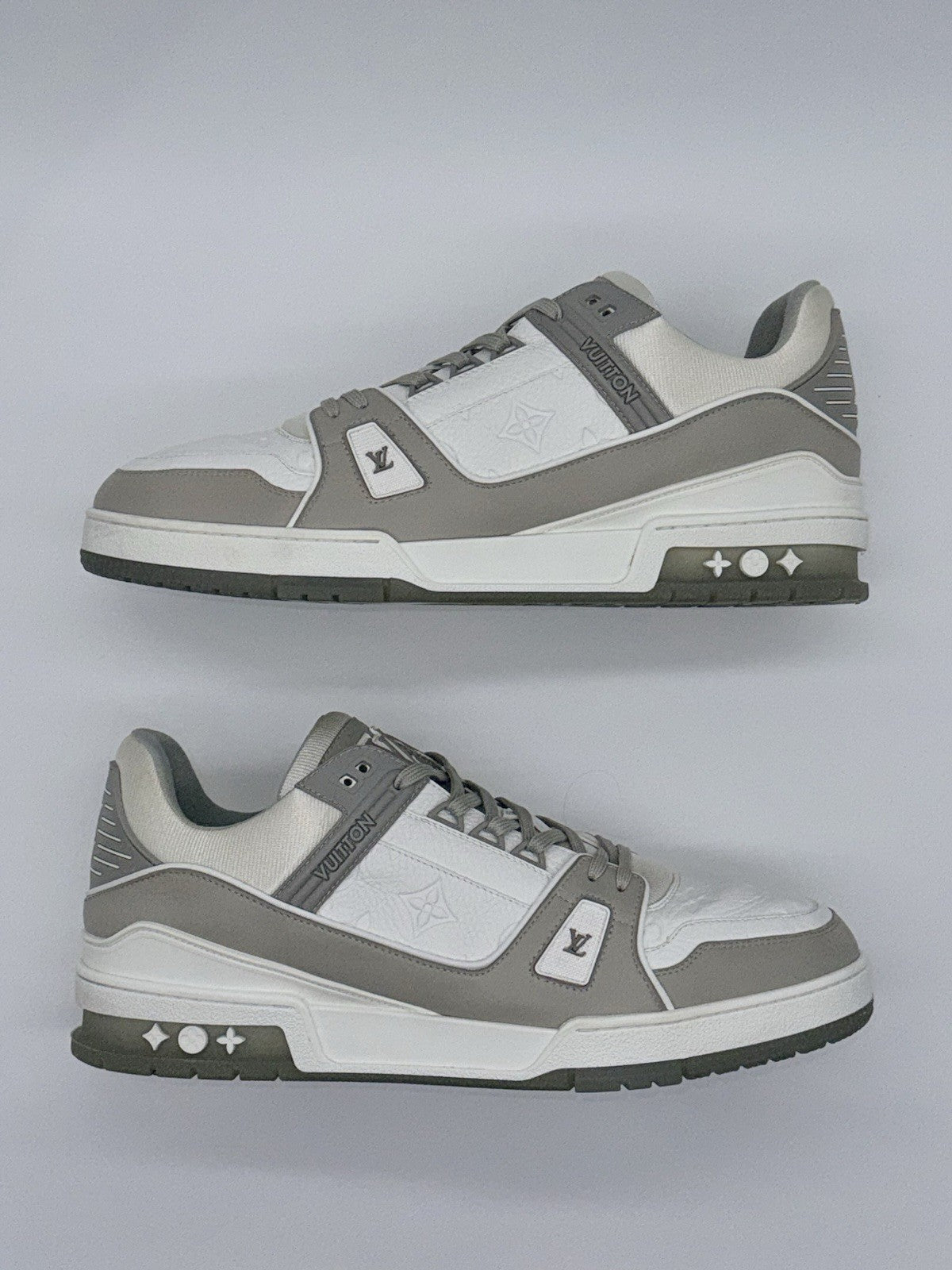 Size 11.5 - Louis Vuitton Trainer White Grey