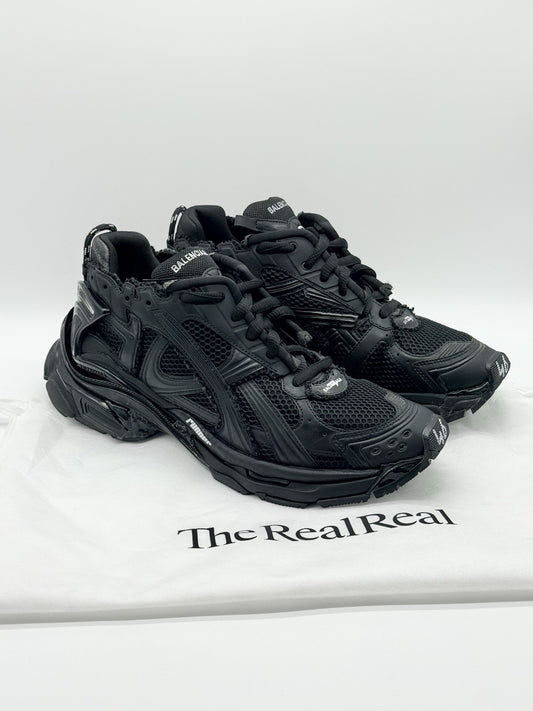 Size 13 - Balenciaga Runner Sneaker Black Matte