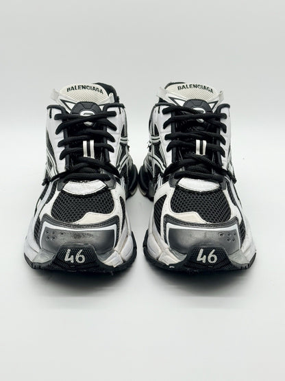 Size 13 - Balenciaga Runner Sneaker Black White