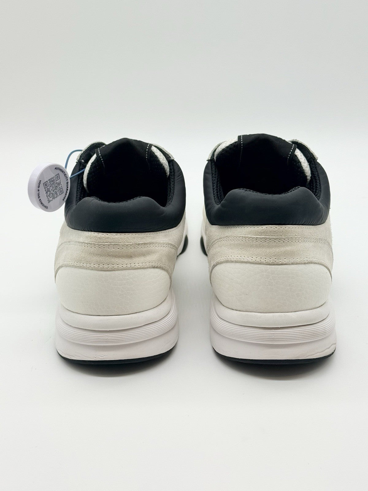 Size 13 - Chanel CC Logo Sneaker White Black