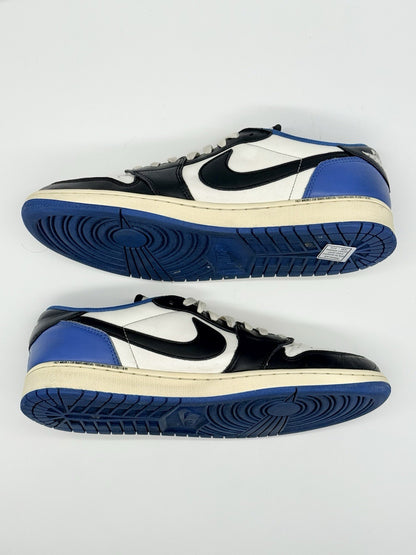 Size 11 - Jordan 1 Retro x Fragment Design x Travis Scott Low Blue