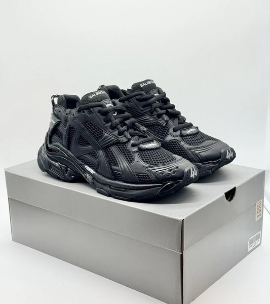 WORN TWICE - Size 11 Balenciaga Runner Sneaker Black Matte
