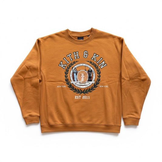 Kith And Kin Orange Sweater Size Large