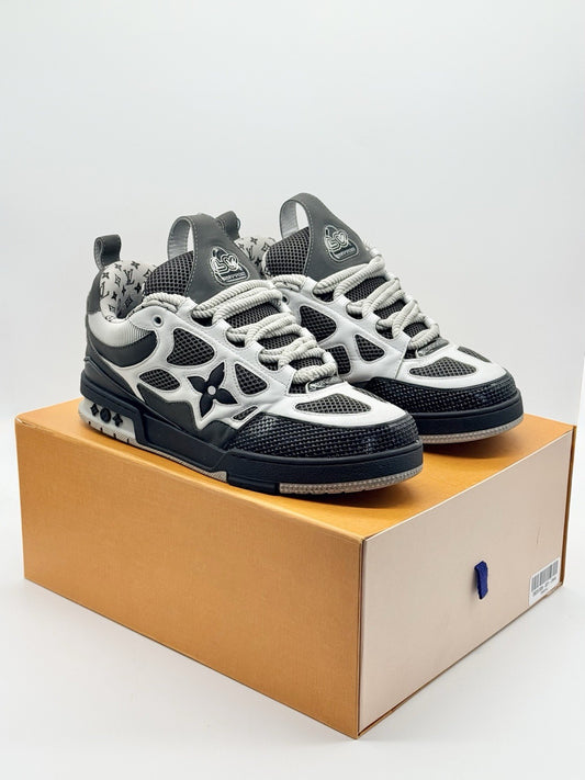 Size 10.5 - Louis Vuitton Skate Sneaker Grey Black