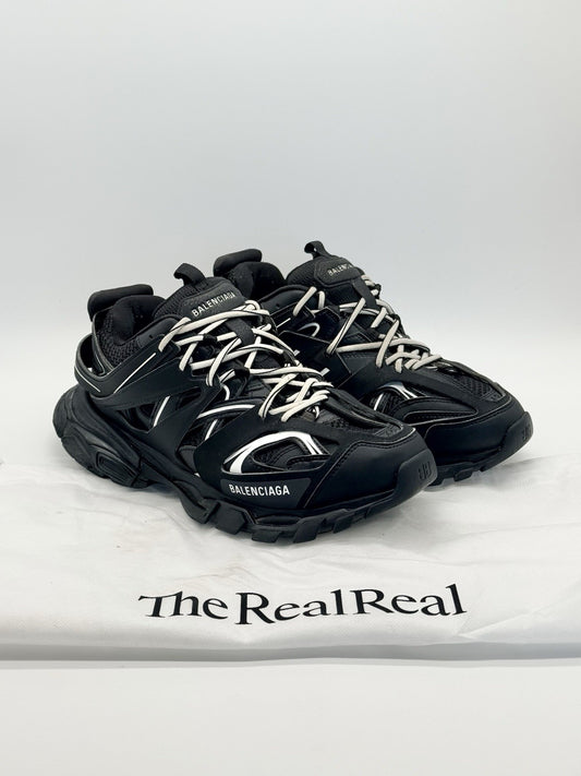 Size 10 - Balenciaga Track Sneaker Black White
