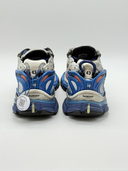 Size 10 - Balenciaga Runner Sneaker Grey Red Blue