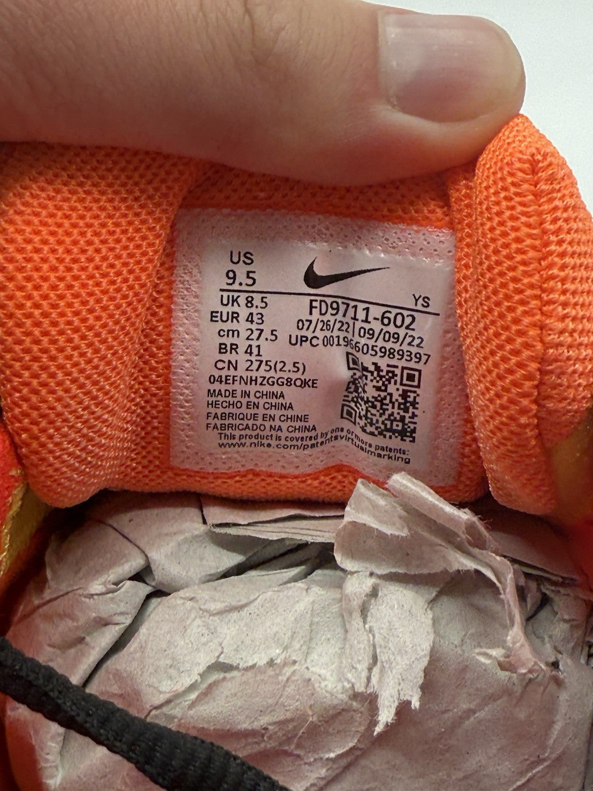 Size 9.5 - Nike Air Zoom Vomero 5 Doernbecher 2023