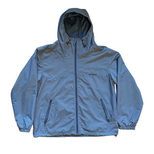 Supreme Support Unit Nylon Ripstop Hooded Jacket Teal FW21 Waterproof Size M