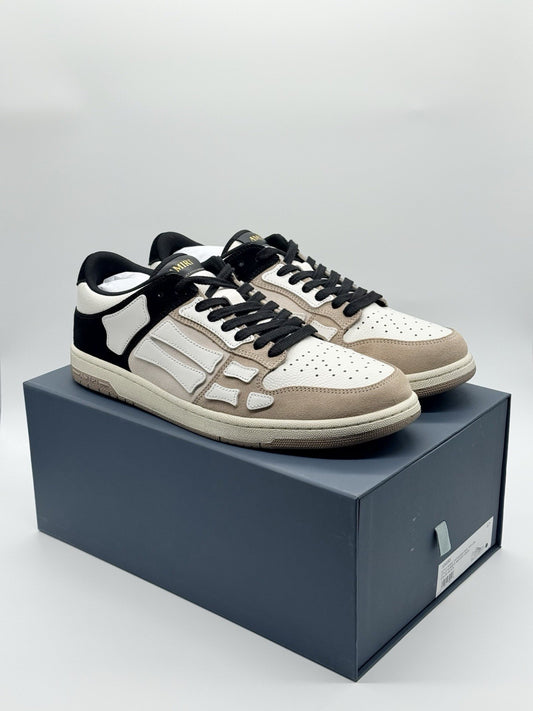 BRAND NEW Size 14 - Amiri Skel Low-Top Black And Beige ($650 Retail)
