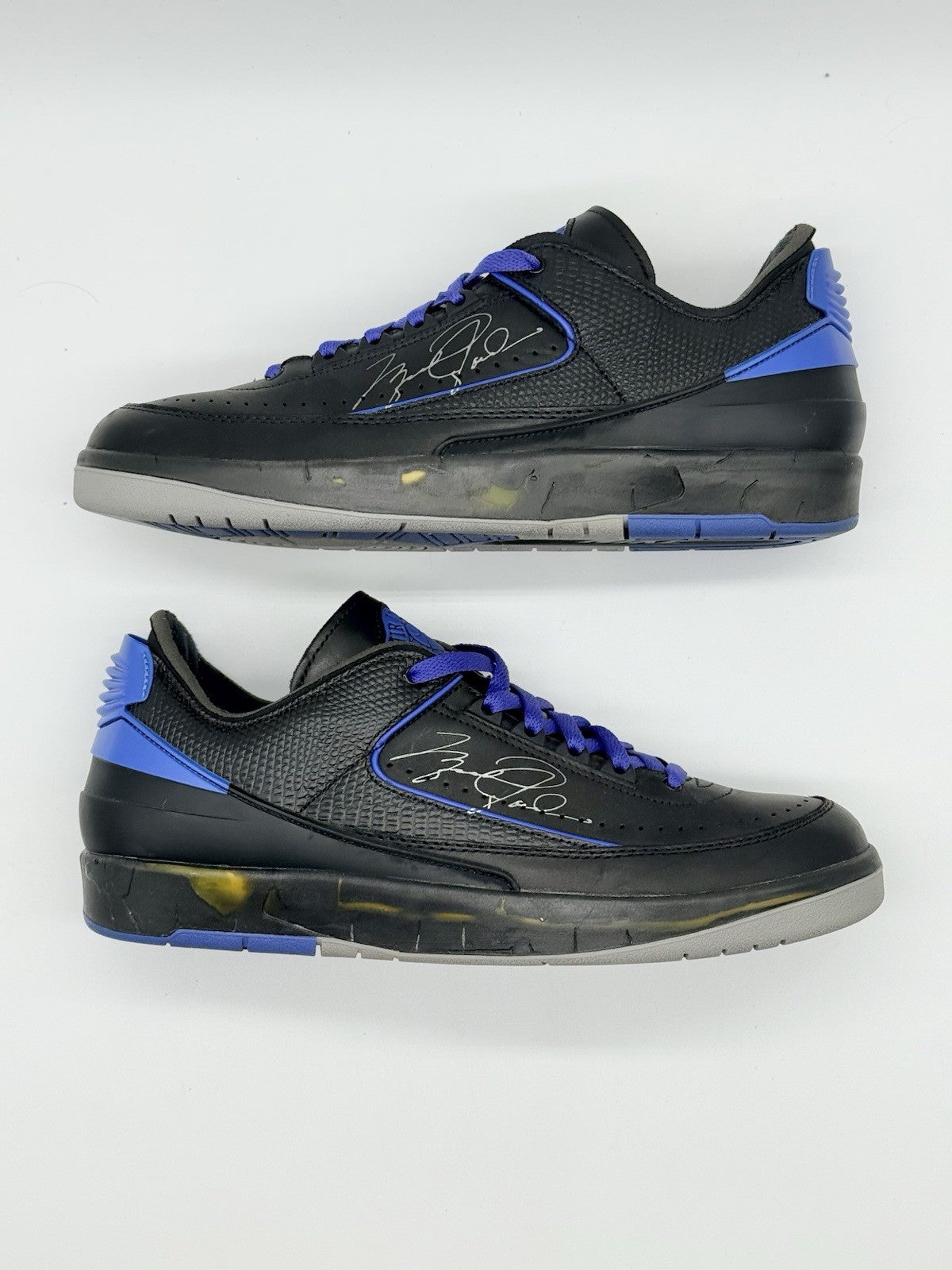Size 11 - Off-White x Air Jordan 2 Retro SP Low Black Varsity Royal