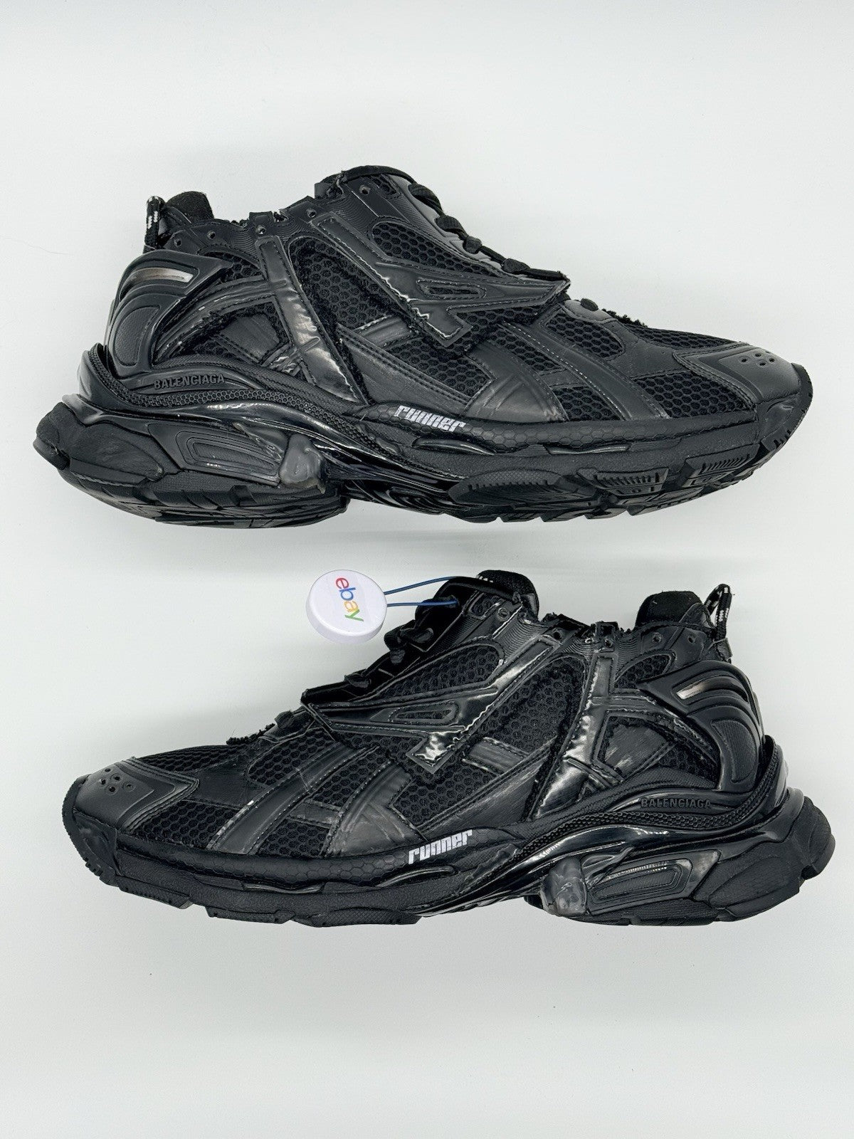 Size 12 - Balenciaga Runner Sneaker Black
