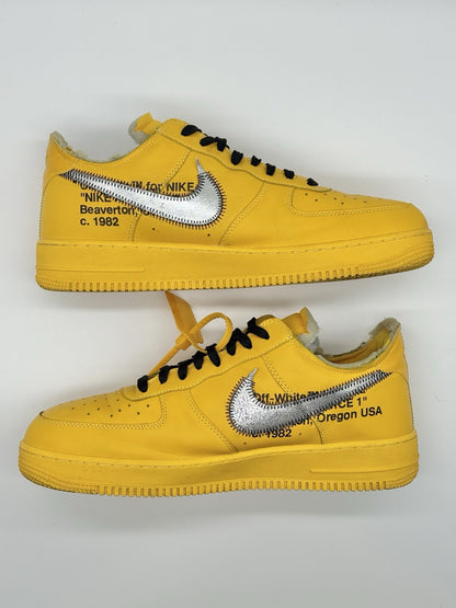 Size 13 - Nike Air Force 1 Low OFF-WHITE University Gold Lemonade