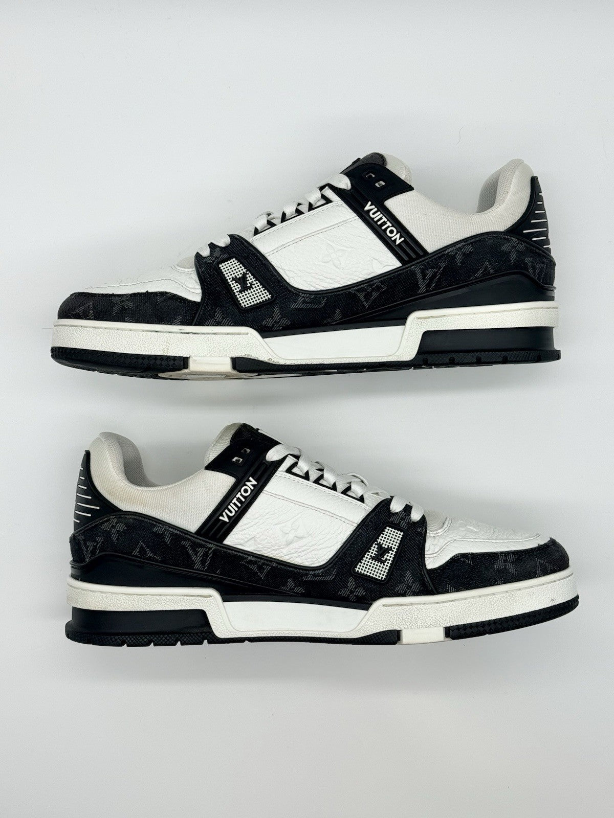 Size 10.5 - Louis Vuitton Trainer Low Black