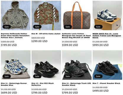 DESIGNER & HYPE Sneaker Mystery Box