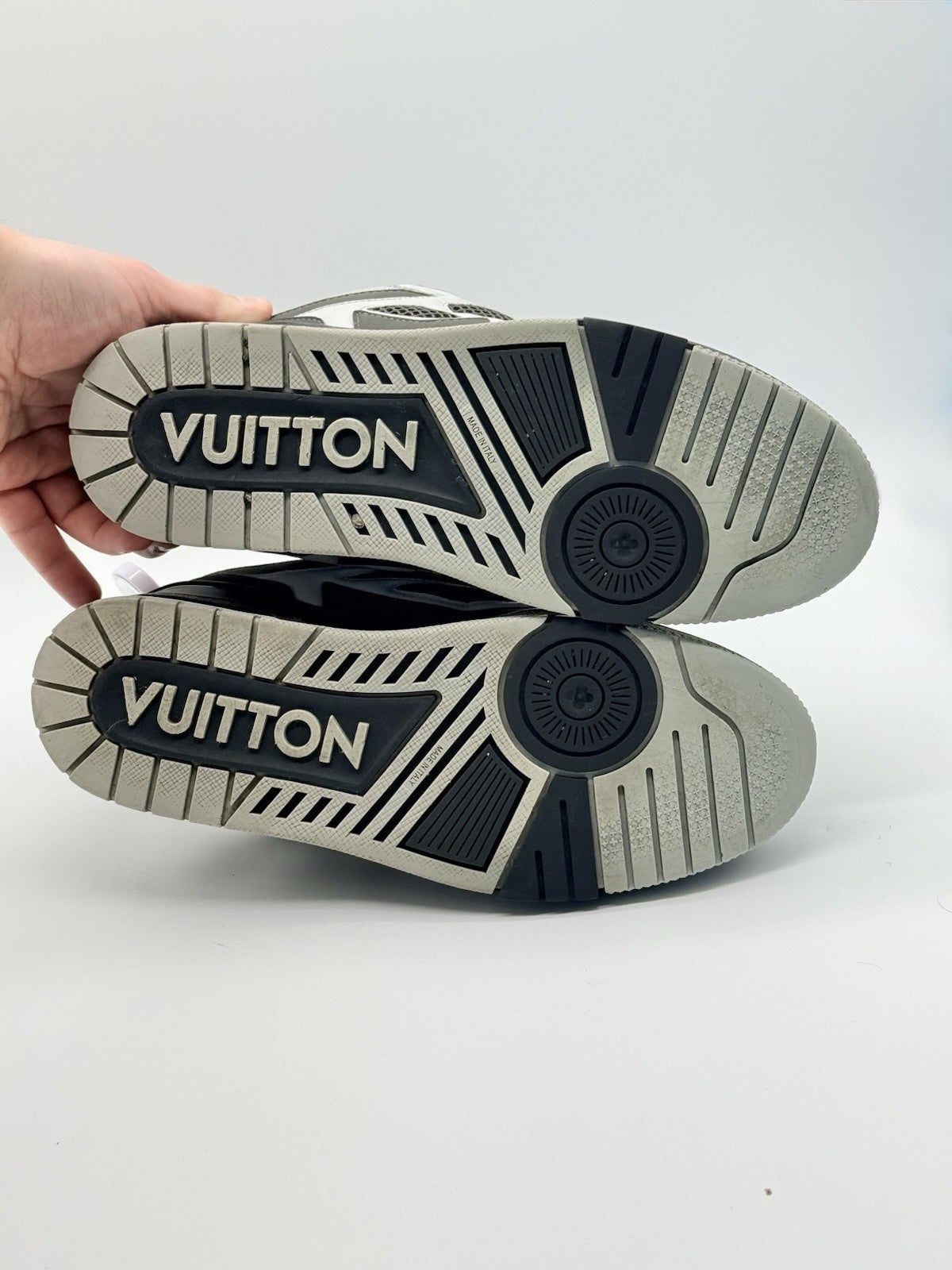 Size 10.5 - Louis Vuitton Skate Sneaker Grey Black