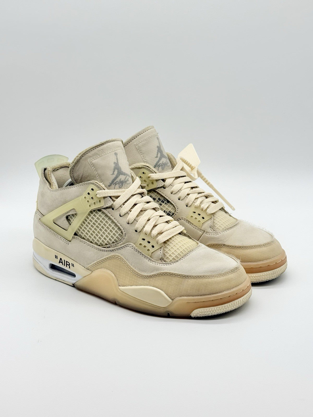 Size 9.5m/11w - Jordan 4 SP x Off-White Mid Sail