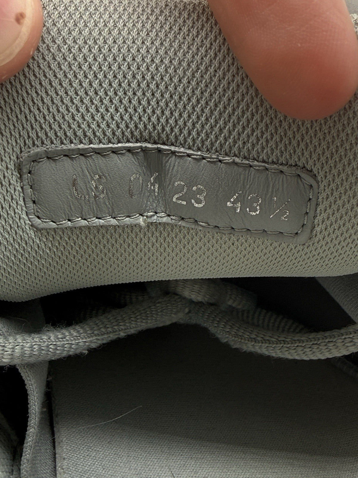 Size 10.5 - Dior B30 Charcoal Light Grey