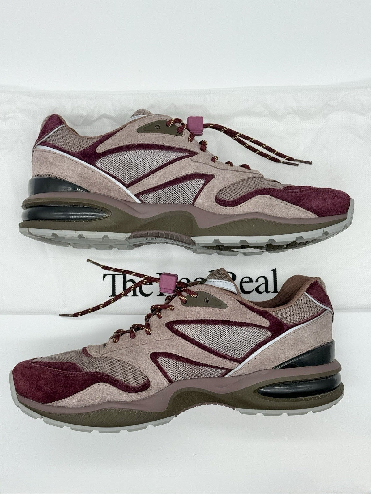 Size 11 - Louis Vuitton Trail Sneaker Burgundy