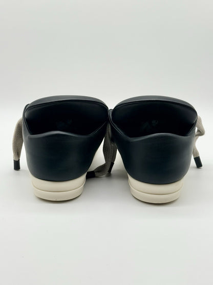 Size 10 - Rick Owens Luxor Jumbo Padded Low Black Milk