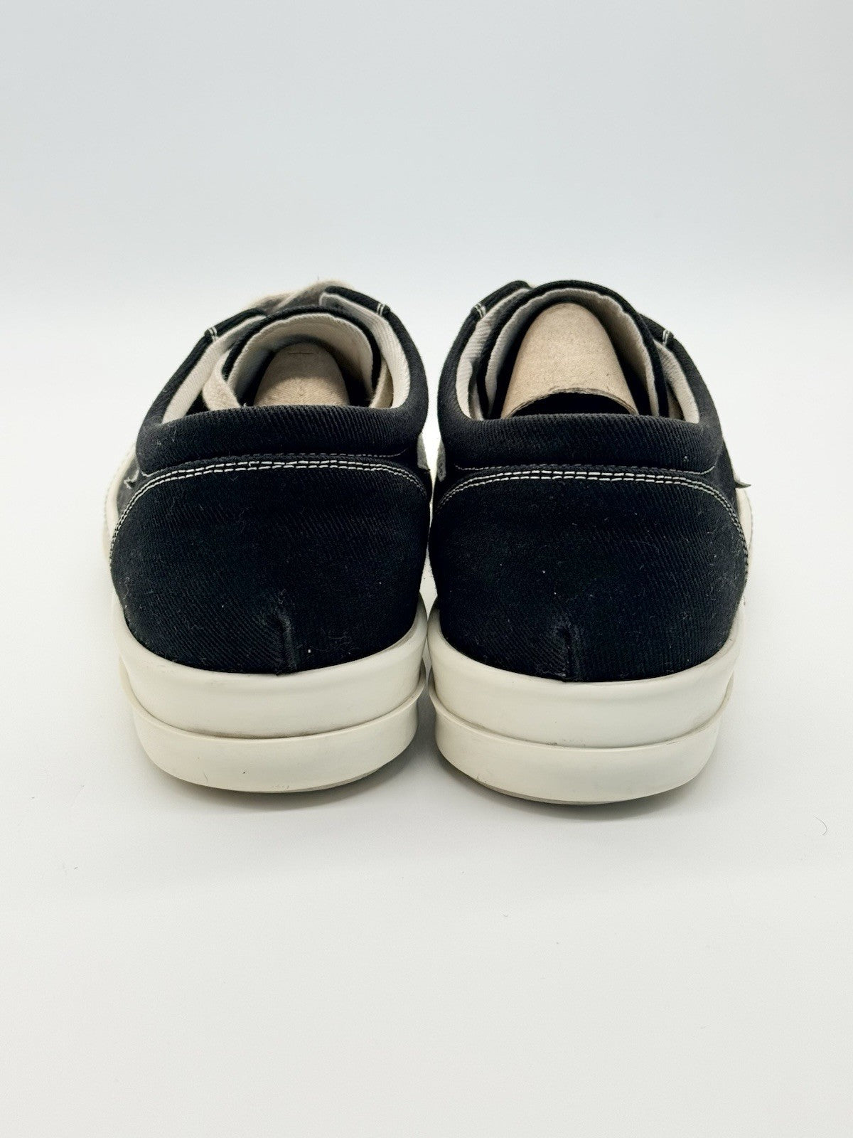 Size 10 - Rick Owens DRKSHDW Vintage Low Black Milk