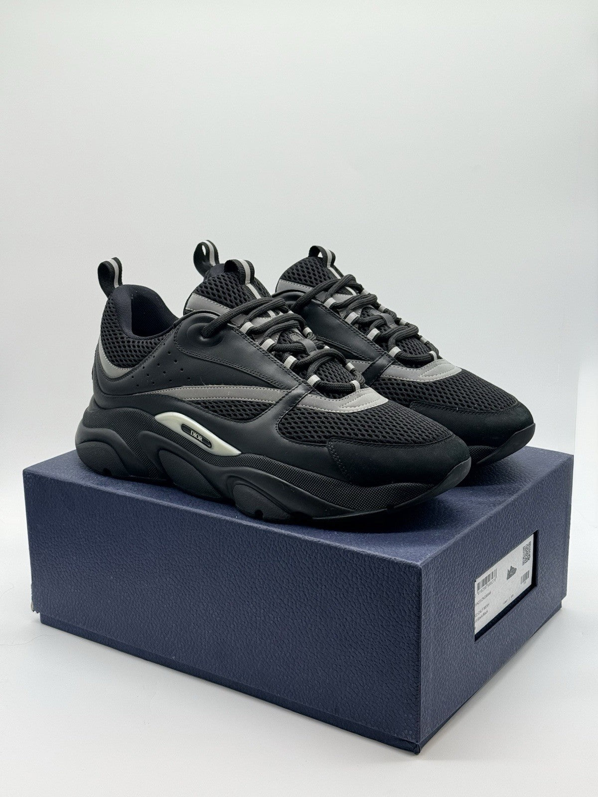 Size 13 - Dior B22 Black Reflective