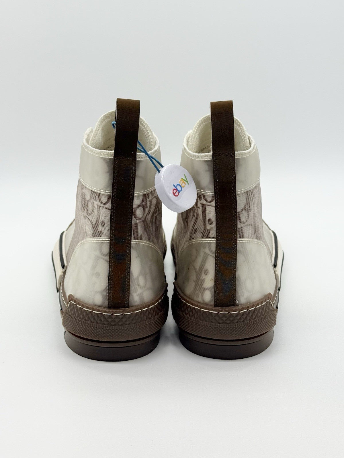 WORN ONCE Size 12 - Dior B23 High Dior Oblique - Brown