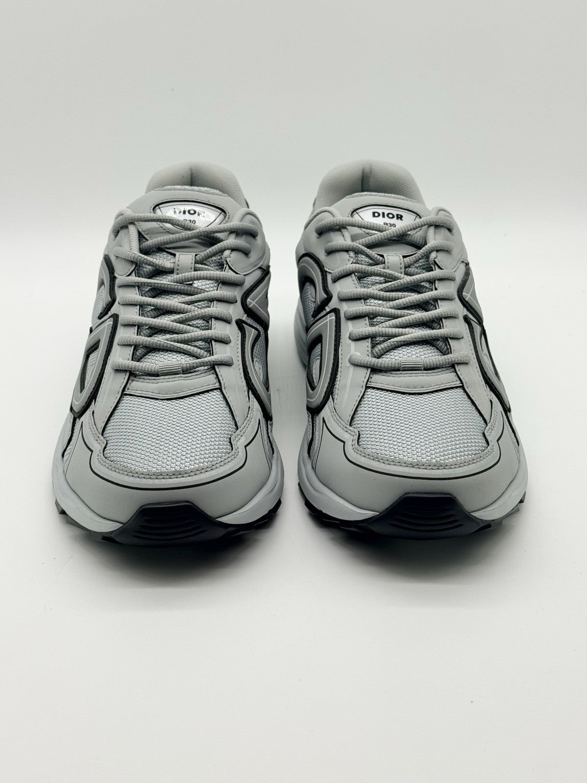 WORN ONCE Size 12 - Dior B30 Charcoal Light Grey
