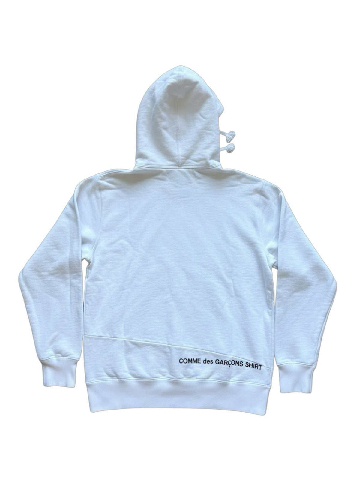 Supreme Comme des Garcons CDG Split Box Logo Hoodie Size M