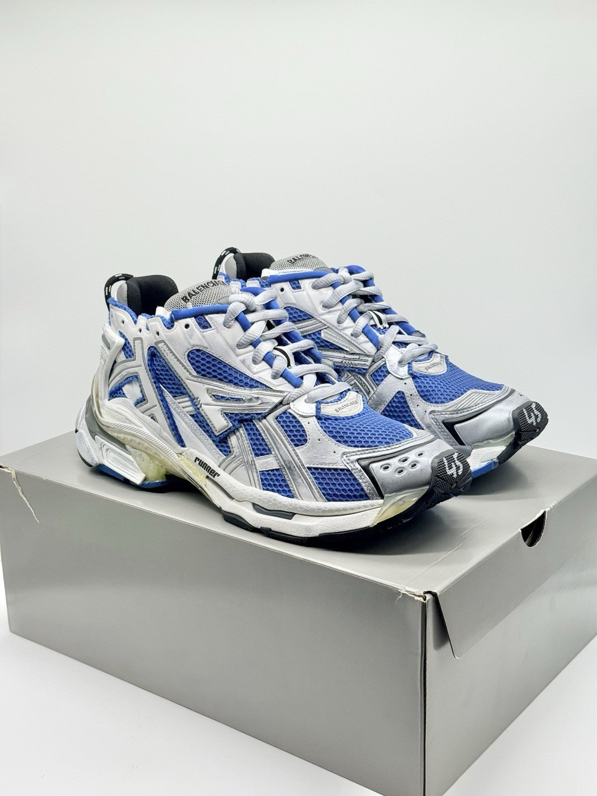 BRAND NEW Size 12 - Balenciaga Runner Sneaker Blue