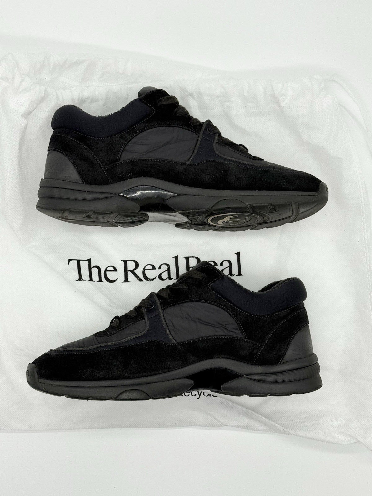 Size 7.5 - Chanel Sneaker Black Men