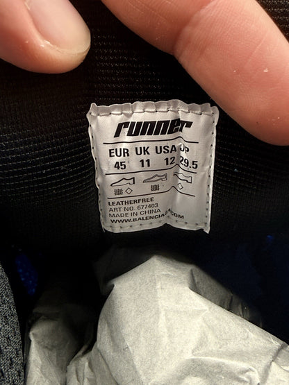 BRAND NEW Size 12 - Balenciaga Runner Sneaker Blue