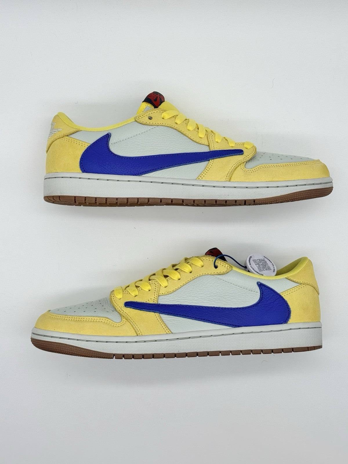 Size 11m/12.5w - Travis Scott x Air Jordan 1 Retro OG SP Low Canary