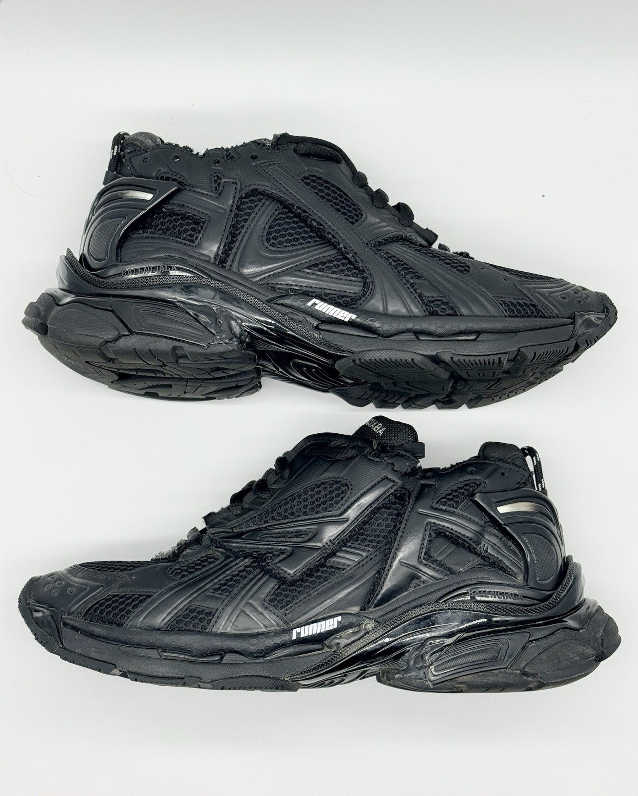 Size 13 - Balenciaga Runner Sneaker Black Matte