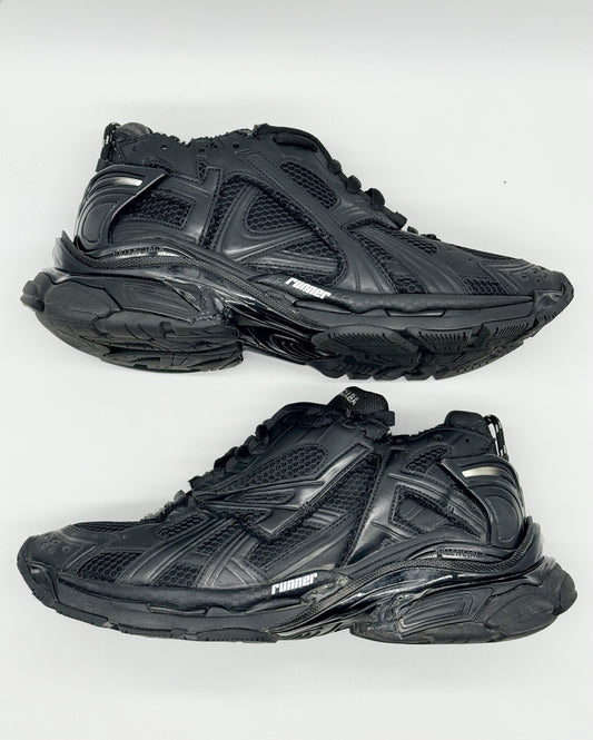 Size 13 - Balenciaga Runner Sneaker Black Matte