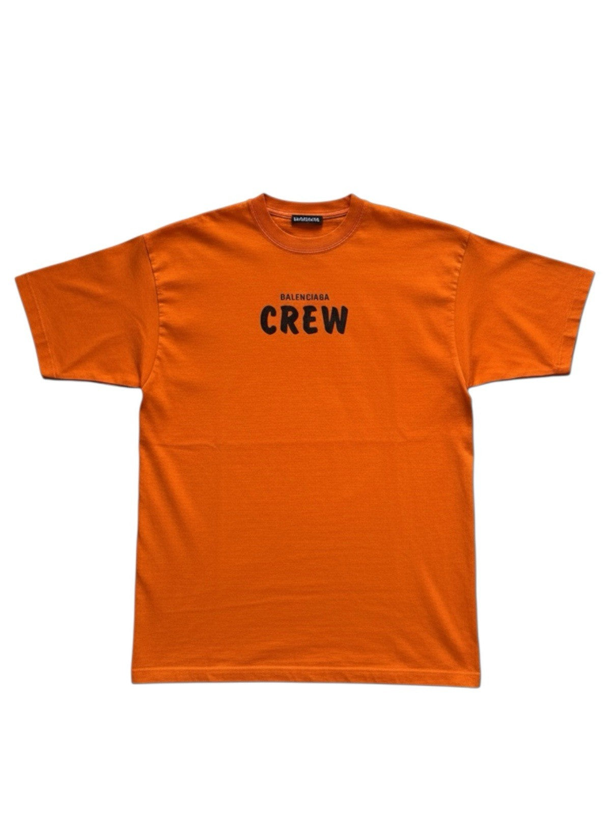 Size S - Balenciaga Crew T Shirt Orange