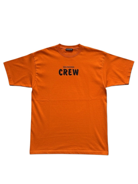 Size S - Balenciaga Crew T Shirt Orange