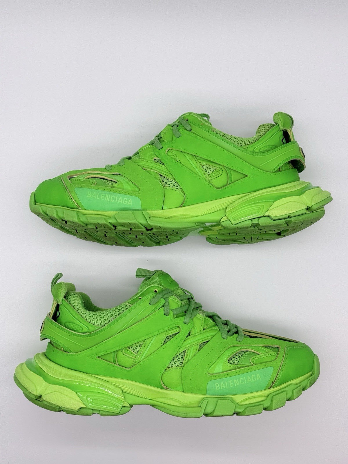 Size 10 - Balenciaga Track Sneaker Green