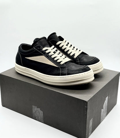 Size 10.5 - Rick Owens Vintage Lows Black