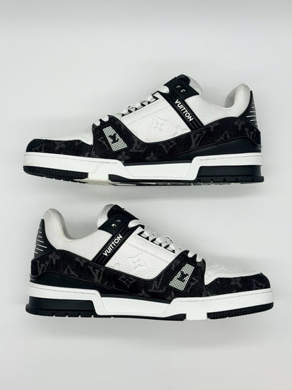 Size 9 - Louis Vuitton Trainer Low Monogram Denim