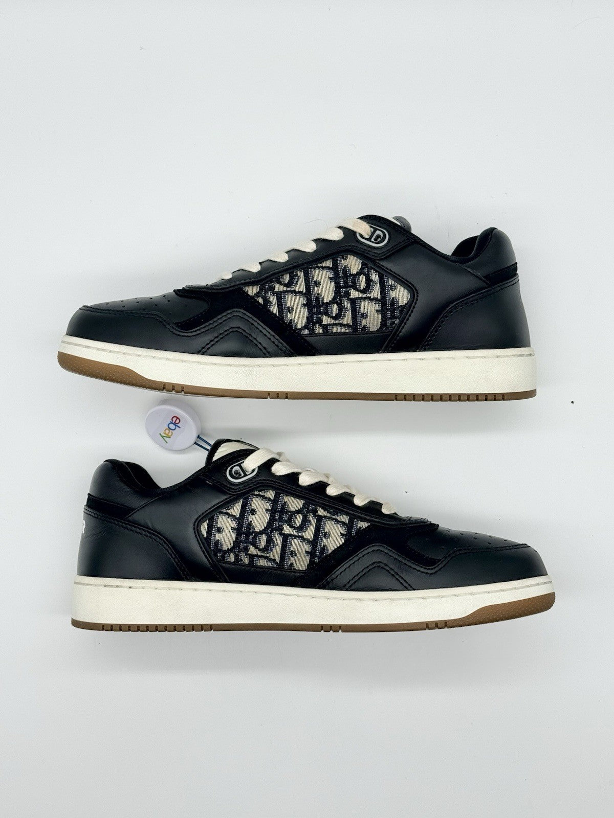 Size 8 - Dior B27 Low Dior Oblique Galaxy - Black Beige