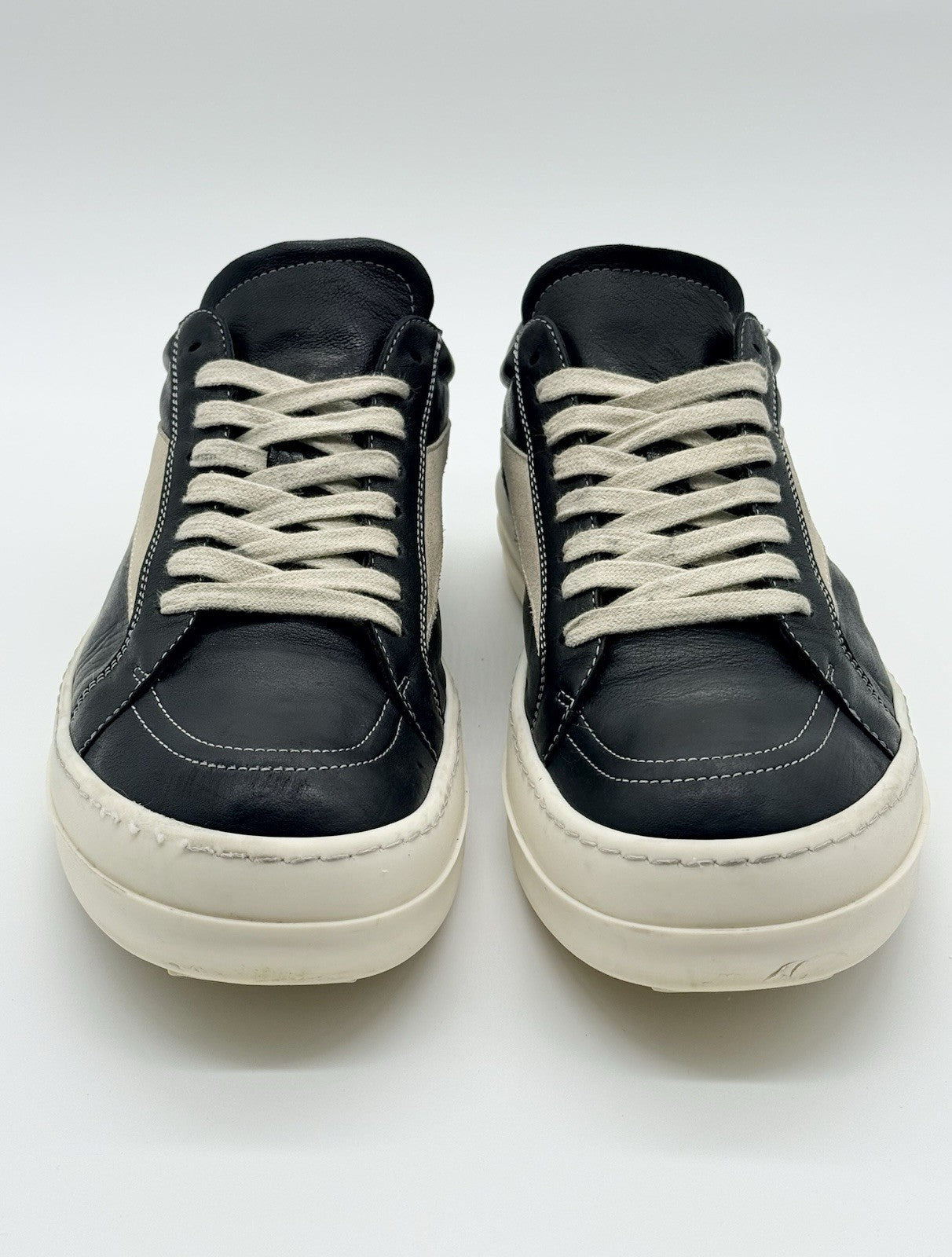 Size 10.5 - Rick Owens Vintage Lows Black