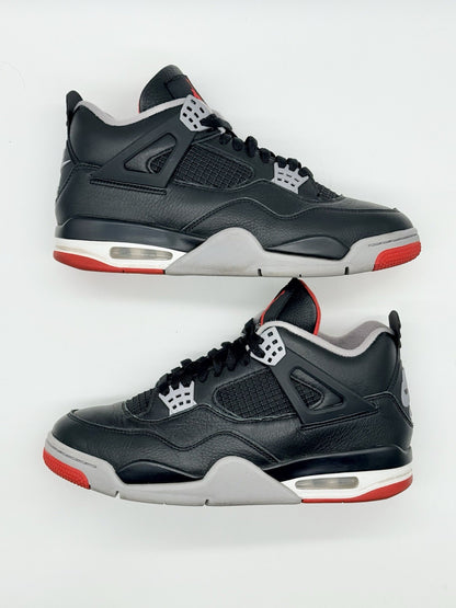 Size 10 - Air Jordan 4 Retro Bred Reimagined
