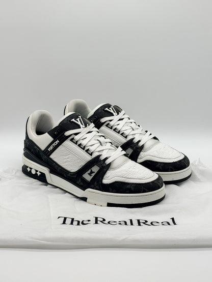 Size 10.5 - Louis Vuitton Trainer Low Black