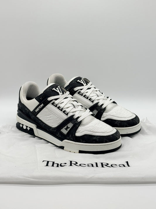 Size 10.5 - Louis Vuitton Trainer Low Black