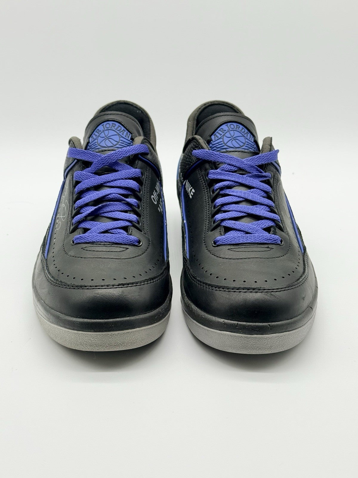 Size 11 - Off-White x Air Jordan 2 Retro SP Low Black Varsity Royal